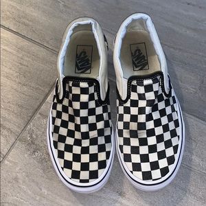 Checkered Vans